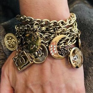 Vintage  Chanel charm bracelet